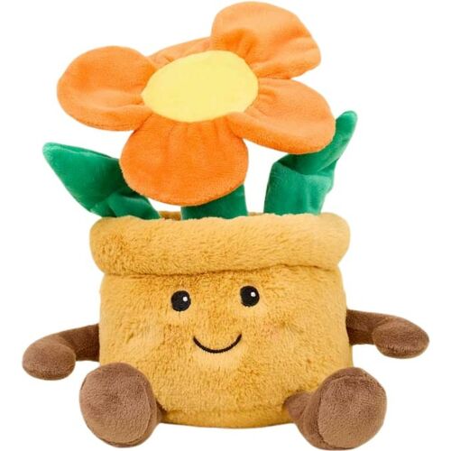 Orange Flower Pot