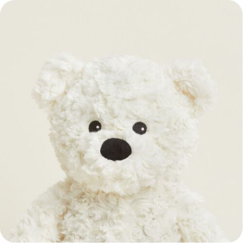 Cream Curly Bear