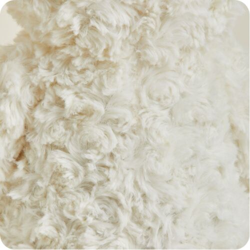 Cream Curly Bear