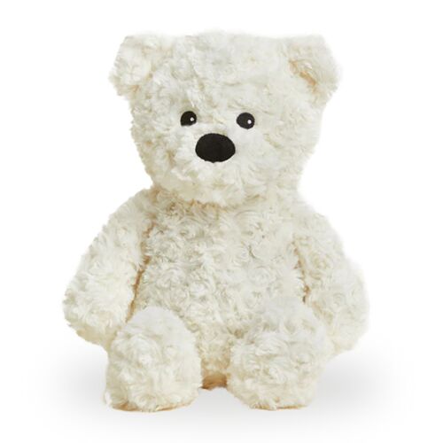 Cream Curly Bear
