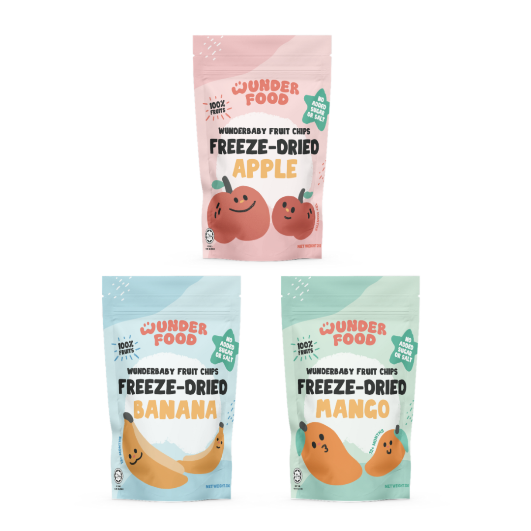 WUNDERBABY FREEZE DRIES FRUIT